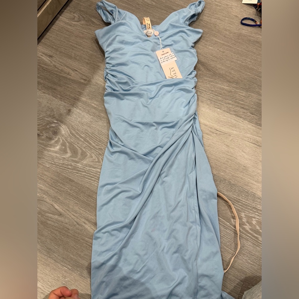 oh polly Light Blue dress